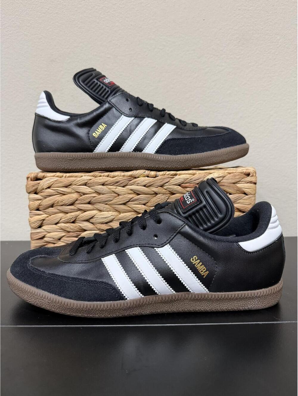 Size 10.5 - Adidas Samba Classic “Core Black”